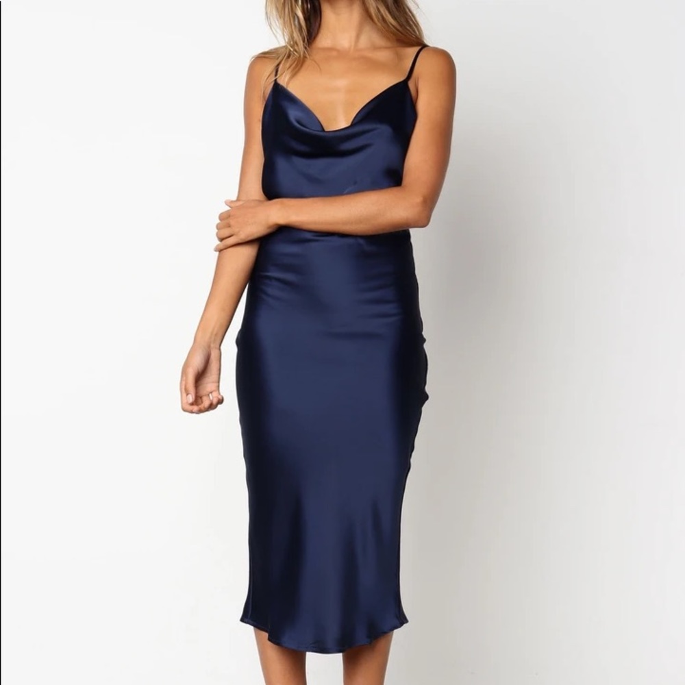 NWT Petal and Pup Persia Dress Navy